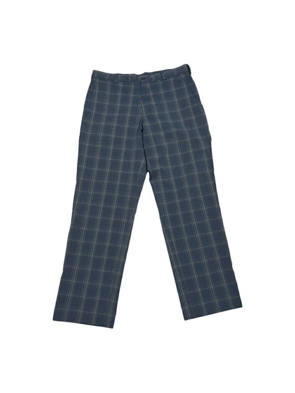 Nike GOLF Plaid Lightweight Summer Spring Fall Outdoor Casual Mens Pants Large